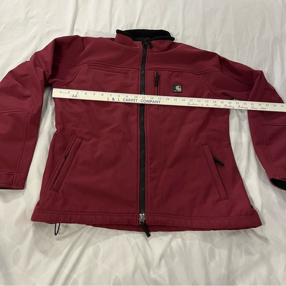 Carhartt Raspberry Soft Shell Denwood Jacket Large - Picture 8 of 9